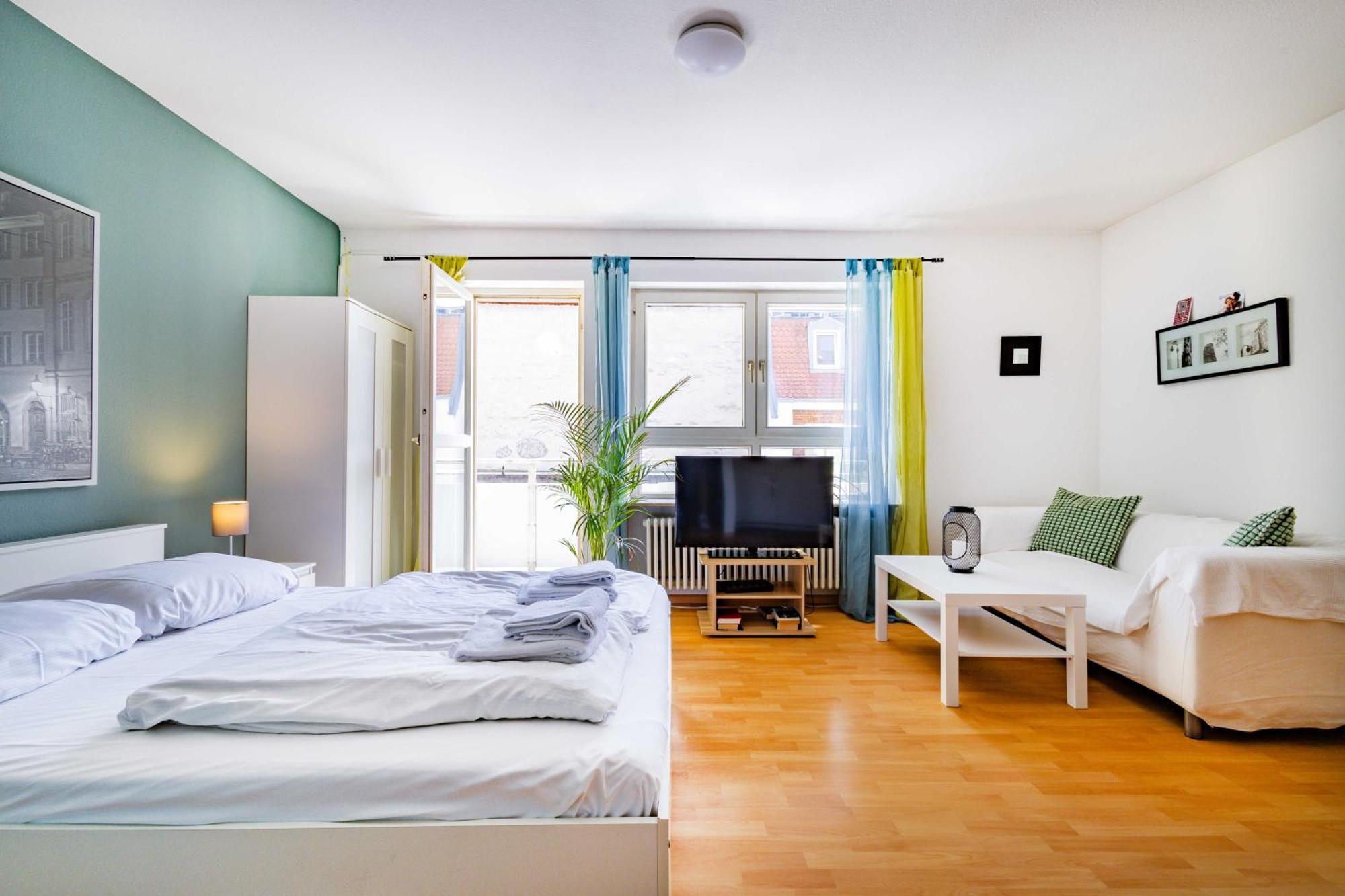 Cityappartment Am Stadttheater Freiburg im Breisgau Buitenkant foto